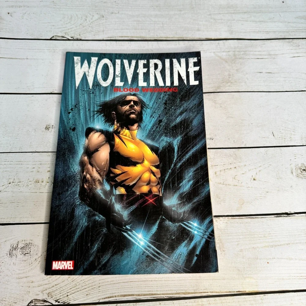 Wolverine Blood Wedding Marvel Comics‎ 2013 First Printing Superheroes Paperback